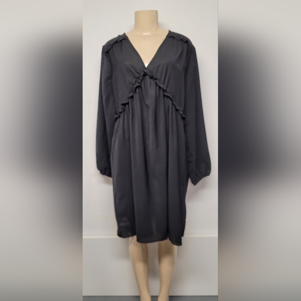 NWT Funlingo 2XL Tunic / Dress Black